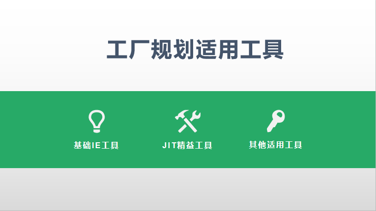工厂规划适用工具有哪些？